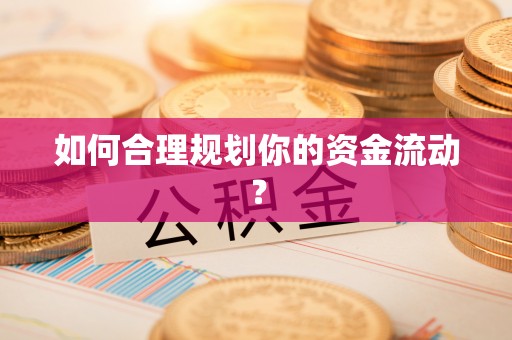 五大连池如何合理规划你的资金流动？