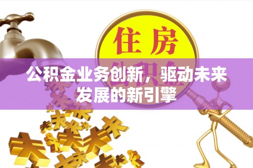 五大连池公积金业务创新，驱动未来发展的新引擎