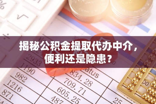 五大连池揭秘公积金提取代办中介，便利还是隐患？