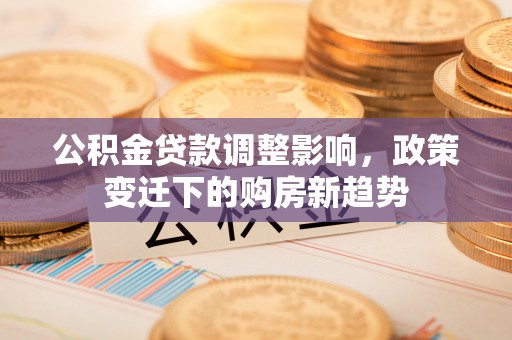 五大连池公积金贷款调整影响，政策变迁下的购房新趋势