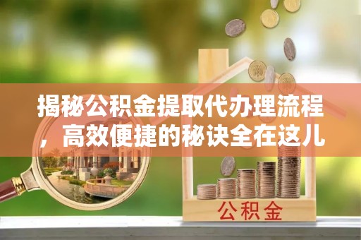 五大连池揭秘公积金提取代办理流程，高效便捷的秘诀全在这儿