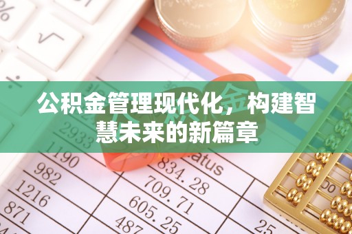 五大连池公积金管理现代化，构建智慧未来的新篇章