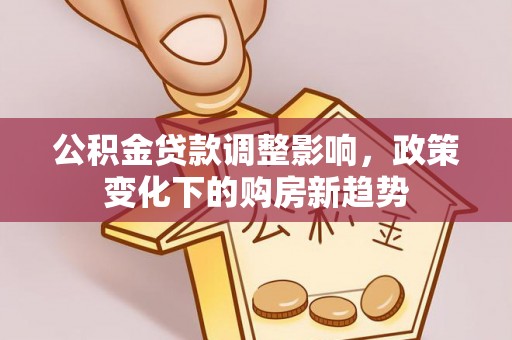 五大连池公积金贷款调整影响，政策变化下的购房新趋势